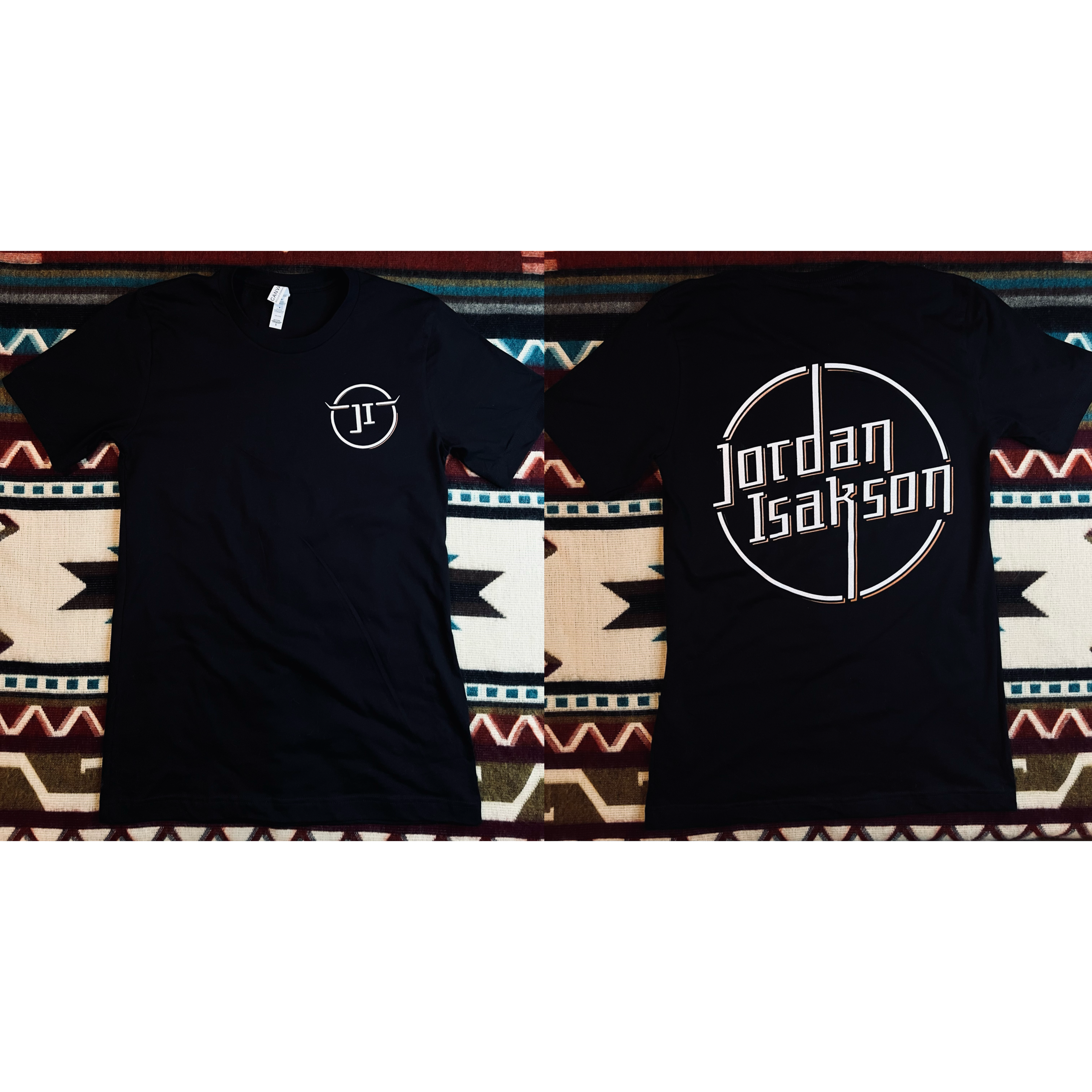 Jordan Isakson Logo TeeShirt (Black)