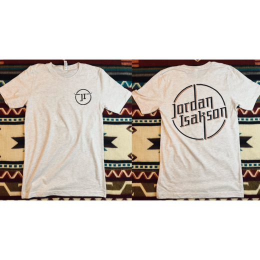 Jordan Isakson Logo TeeShirt (Ash)